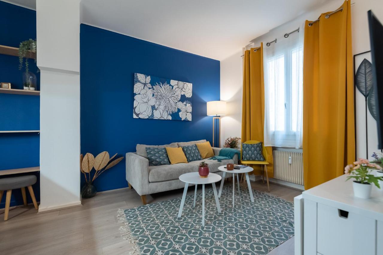 Apartmán Studio Blue Confort , Proche Gare Part Dieu Villeurbanne Exteriér fotografie