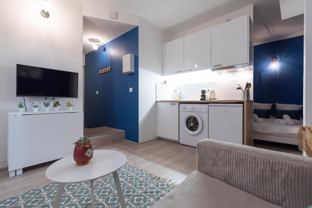 Apartmán Studio Blue Confort , Proche Gare Part Dieu Villeurbanne Exteriér fotografie